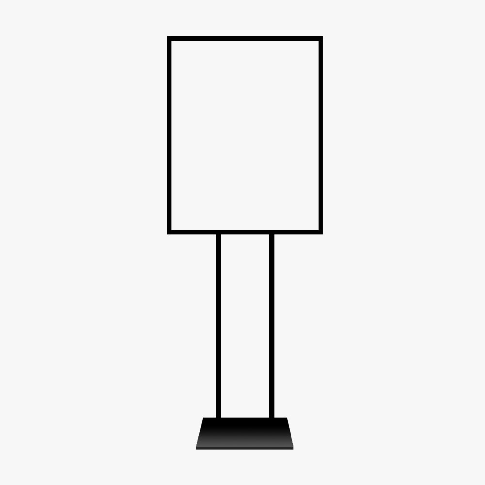 Poster Stand (Hardware Only)